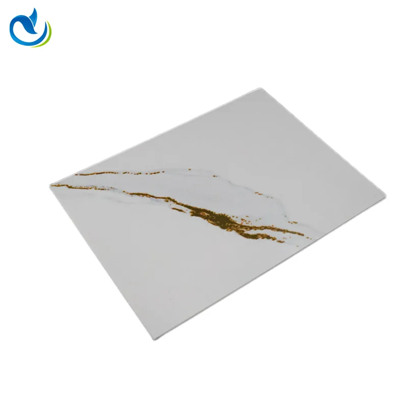 Baumaterial PVC-Wandpaneele 3D-gedruckter TV-Hintergrund